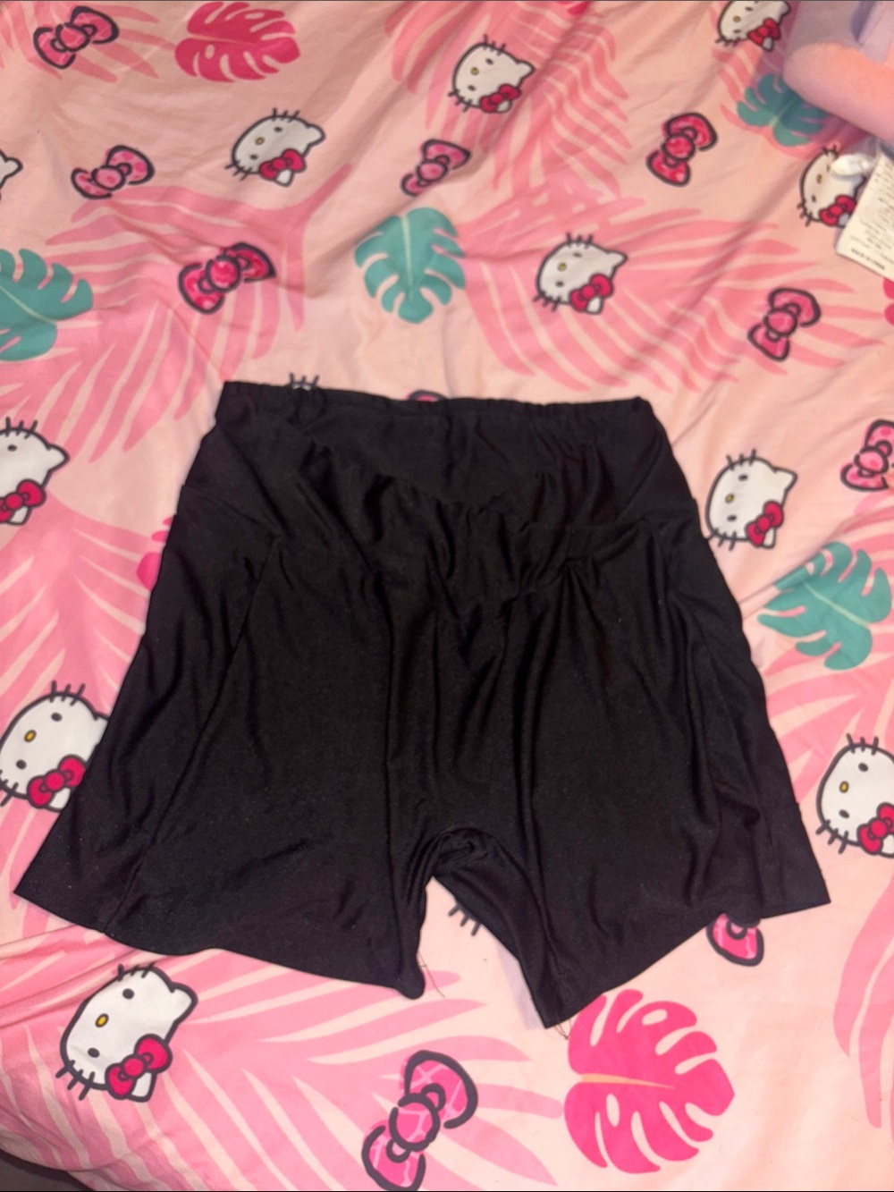 SHEIN large black shorts
